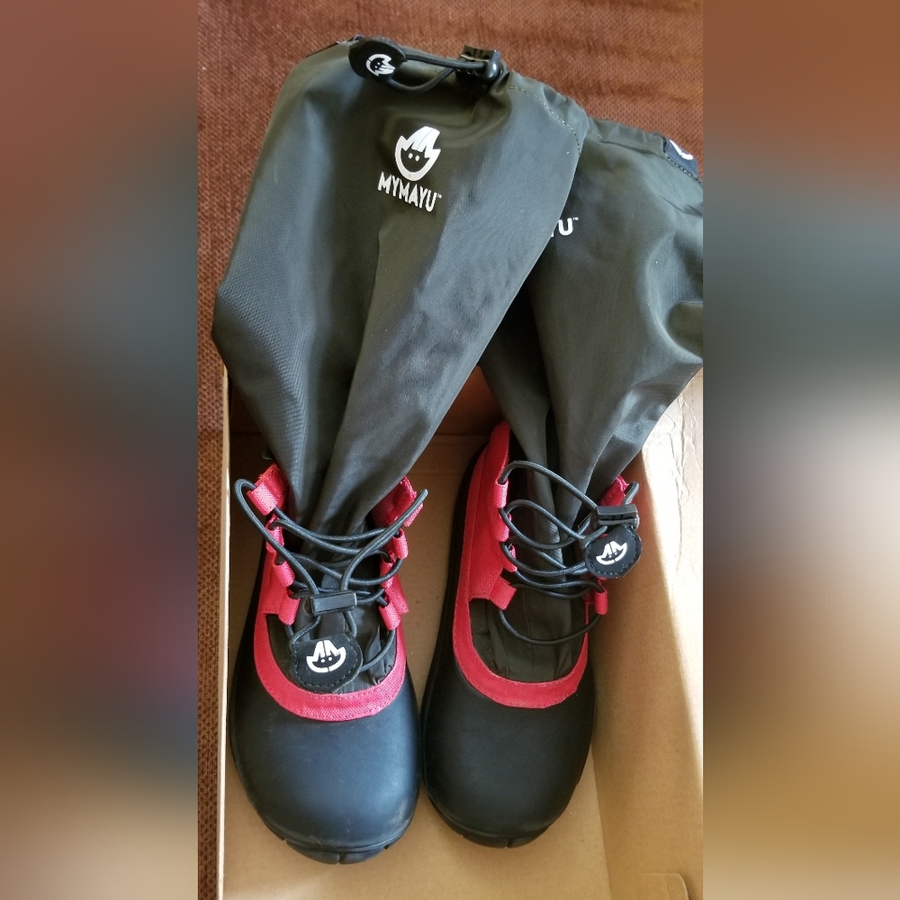 MyMayu Kids Traveler Barefoot Rainboots 11/12